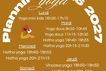 Cycle d’ateliers thématiques de yoga féministe 2026/2027